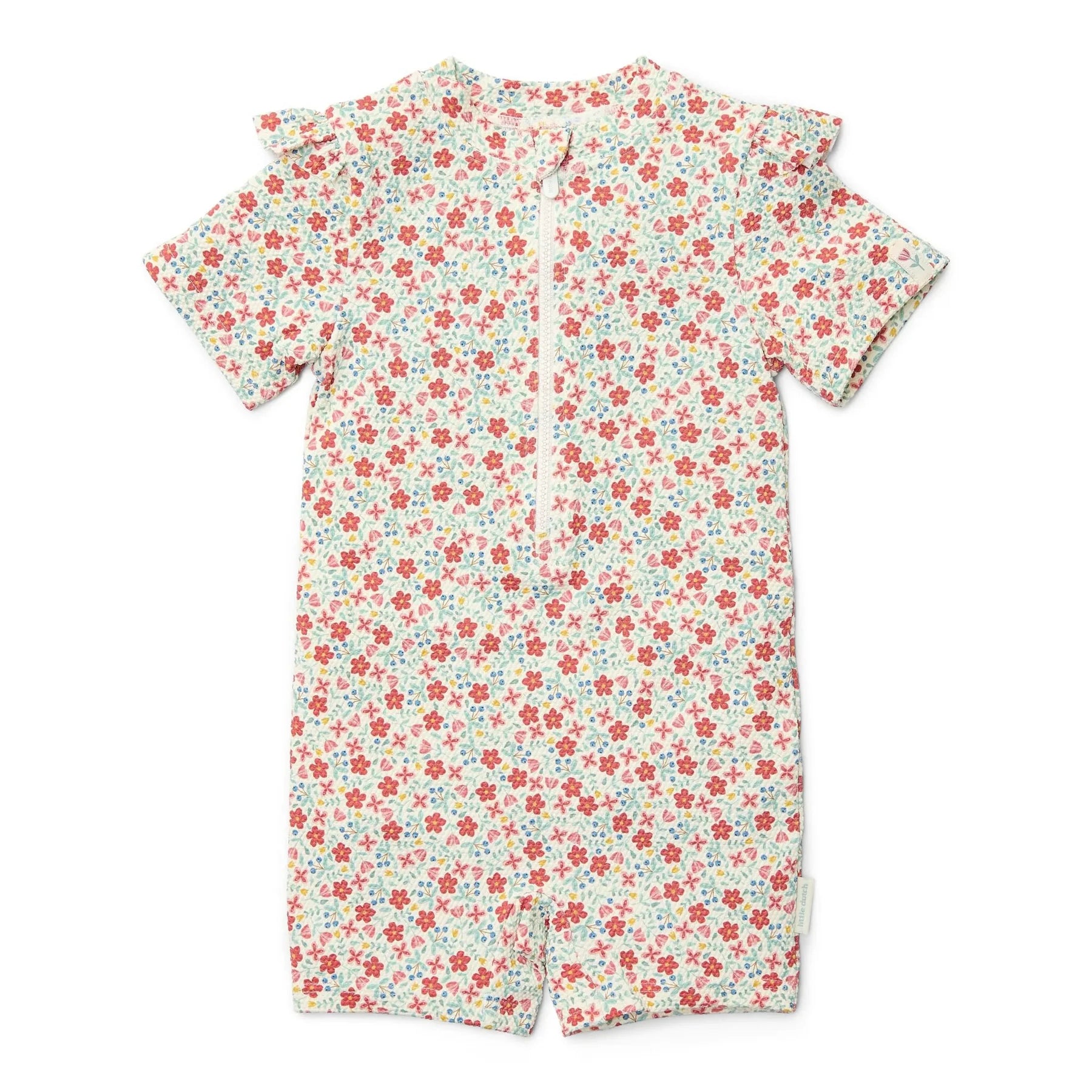 Little Dutch Sunny Flowers - zwempak met korte mouwen - multi color - 74/80