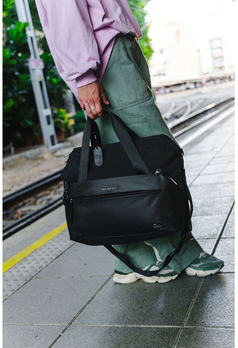 HEDGREN Ryoko duffle/rugzak S + RFID - black