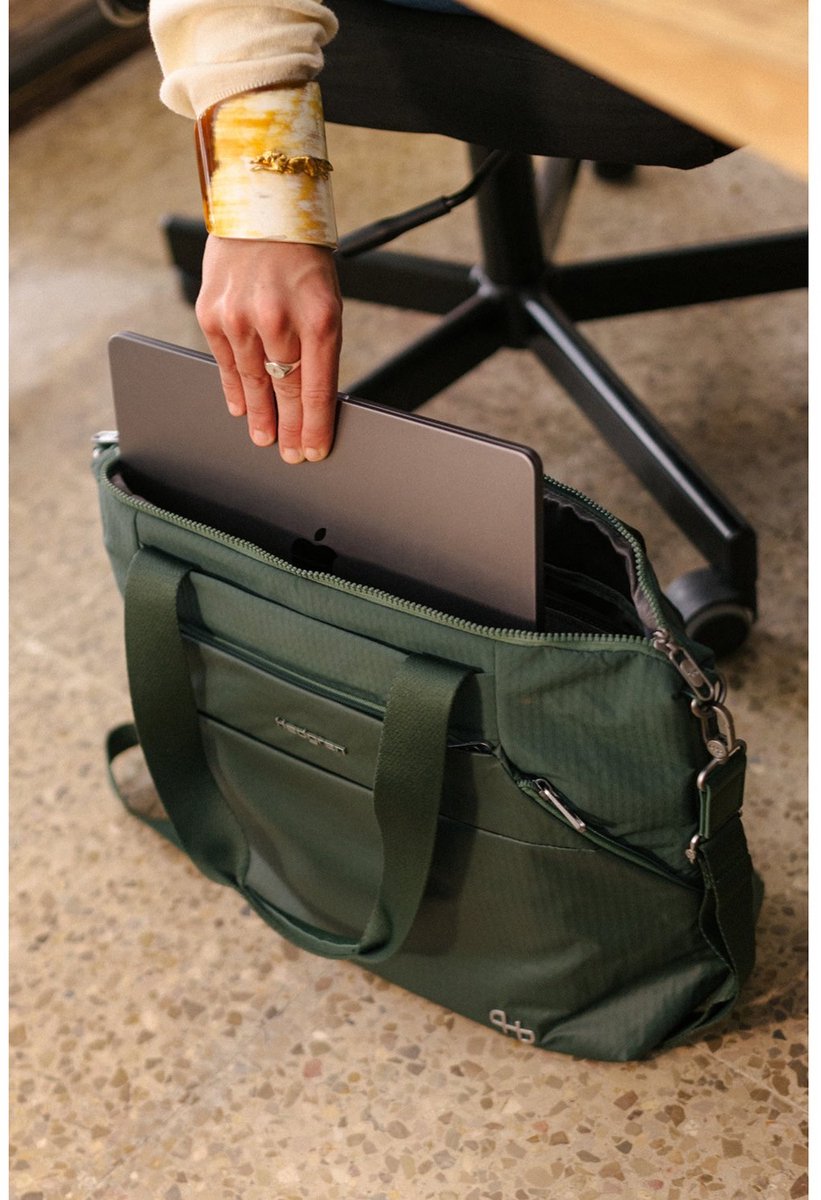HEDGREN Ryoko duffle/rugzak S + RFID - Duck green