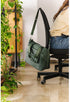 HEDGREN Ryoko duffle/rugzak S + RFID - Duck green