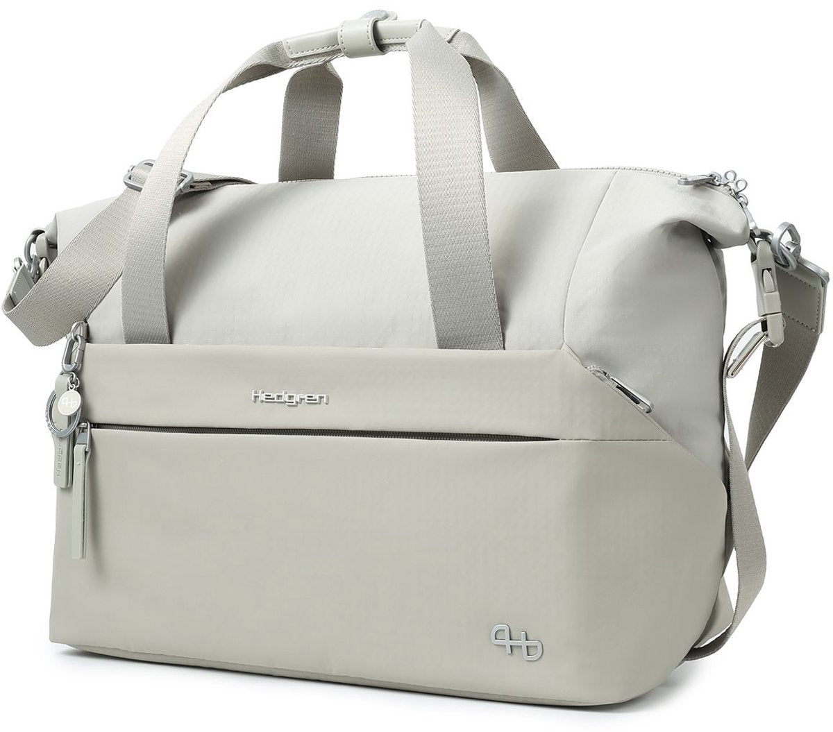 HEDGREN Ryoko duffle/rugzak S + RFID - Pussywillow grey