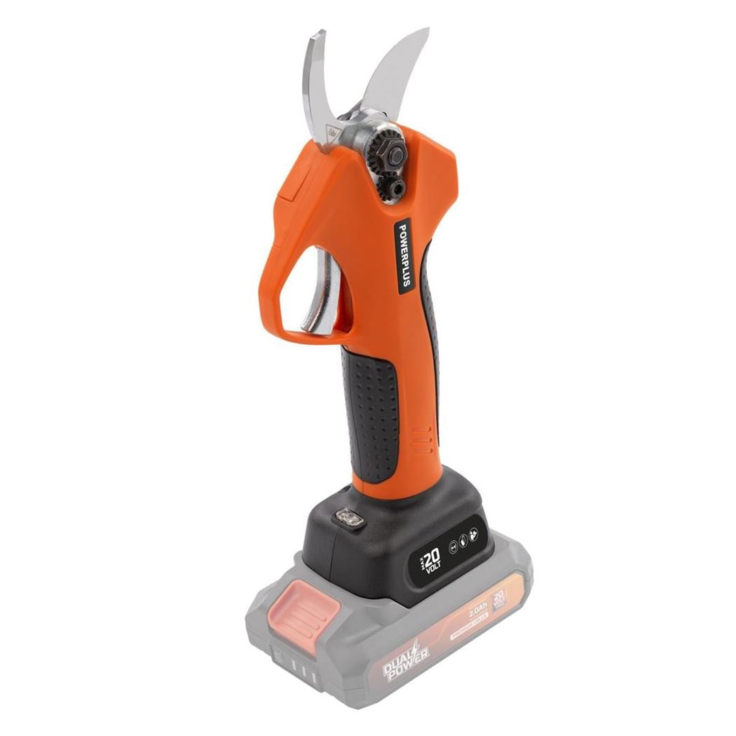 POWERPLUS Snoeischaar draadloos 20V 30mm borstelloos - excl. batterij en lader