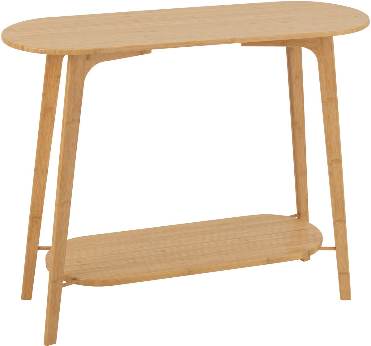JOLIPA bijzettafel - bamboe - 100x35x80cm