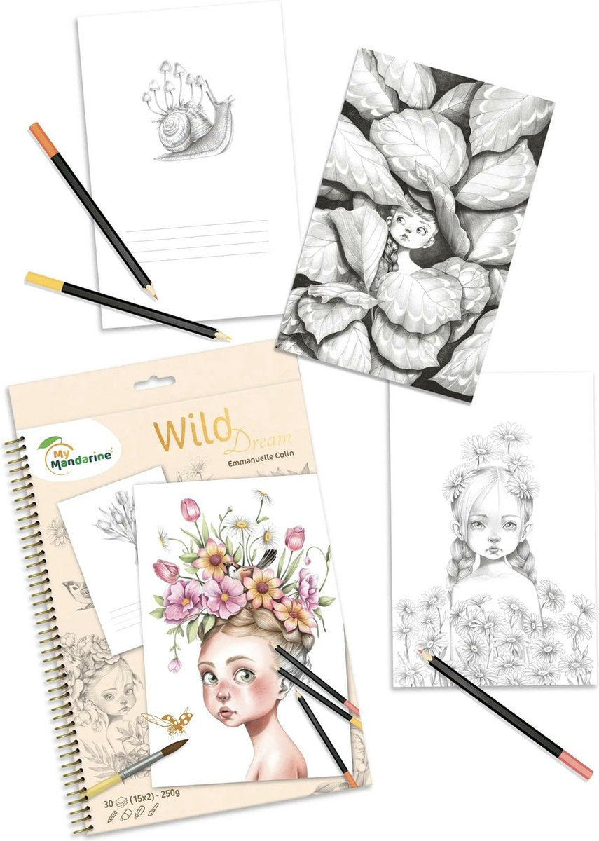 Graffy kleurboek wild - A4
