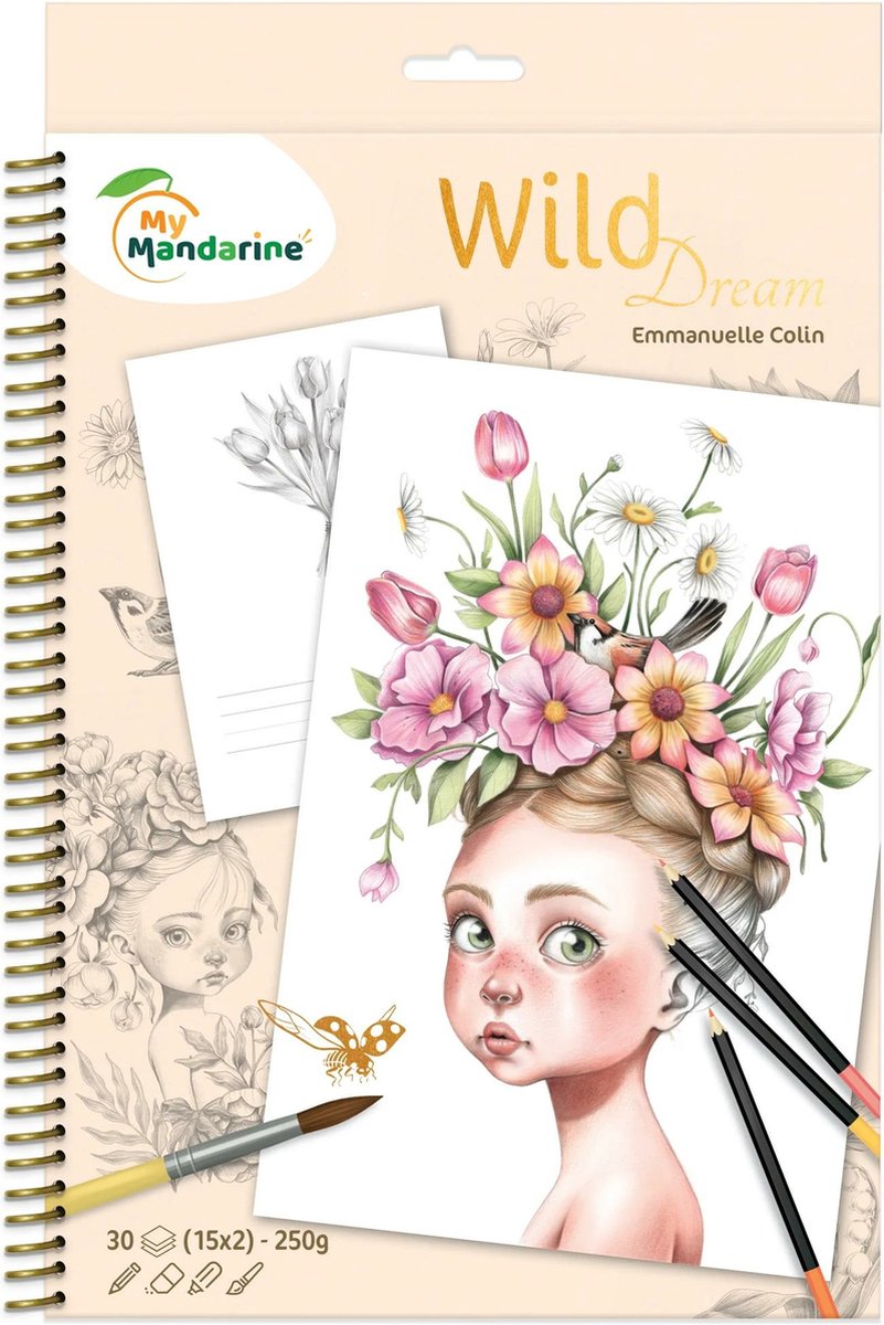 Graffy kleurboek wild - A4