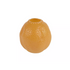 Vaas glas - 18x17.8cm - oranje