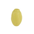 Vaas glas - 19x29cm - geel