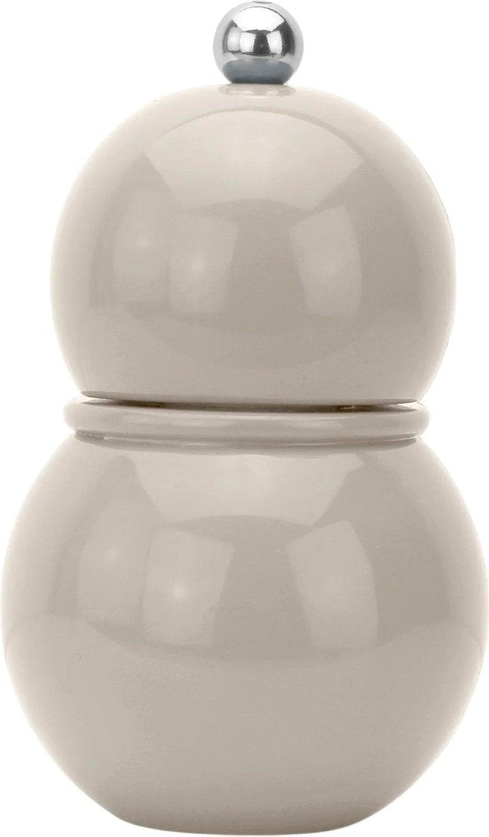 ADDISON ROSS Bobbin zout- of pepermolen 12cm - cappuccino