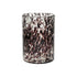 POMAX Treviso windlicht - 18x25,5cm - zwart
