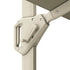 BEAUFORT Premium parasol 320x320cm- doek champagne- stok sandstone  excl. voet