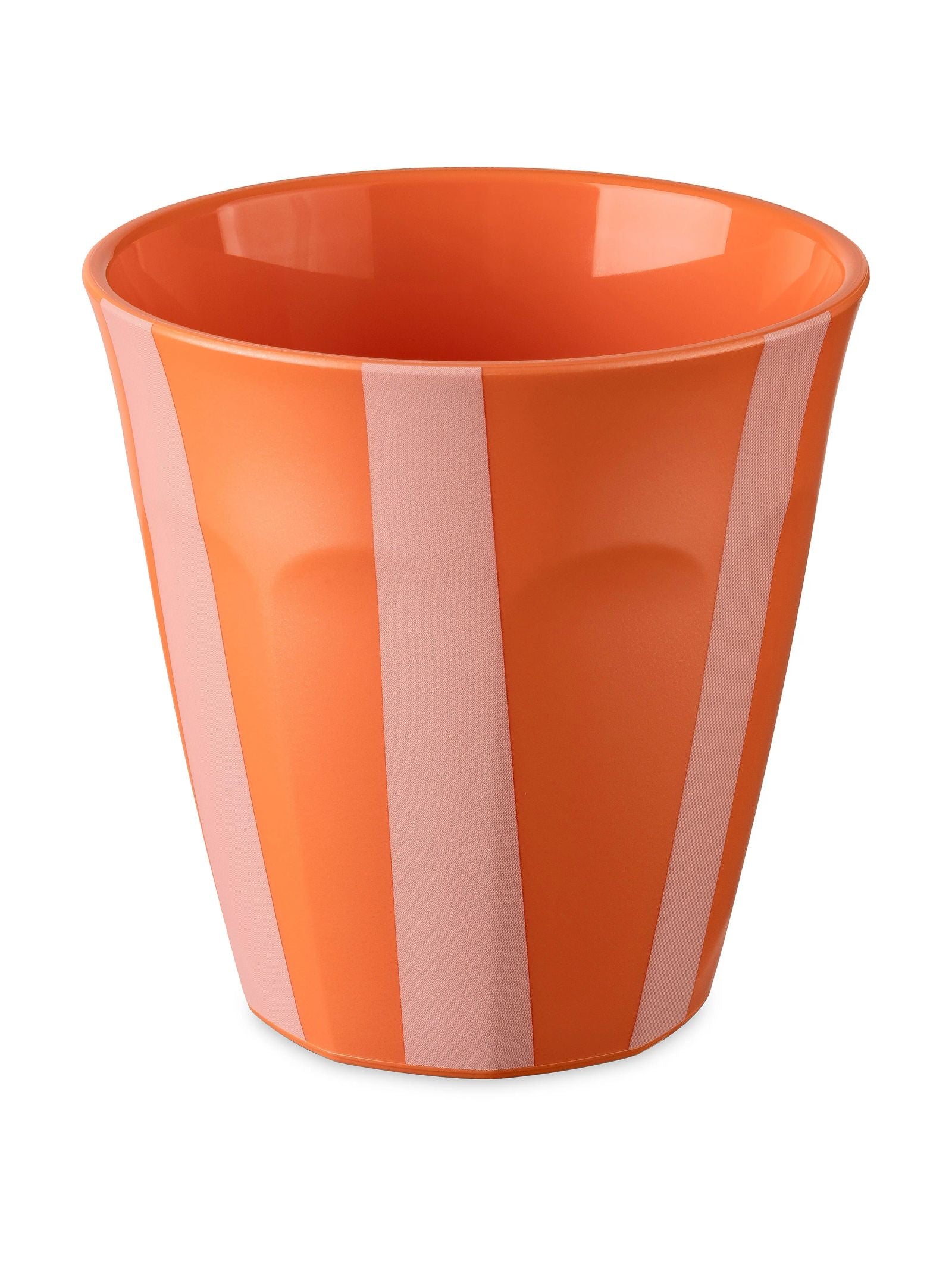 KOZIOL Nora cup 300ml - streep strong coral