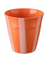 KOZIOL Nora cup 300ml - streep strong coral