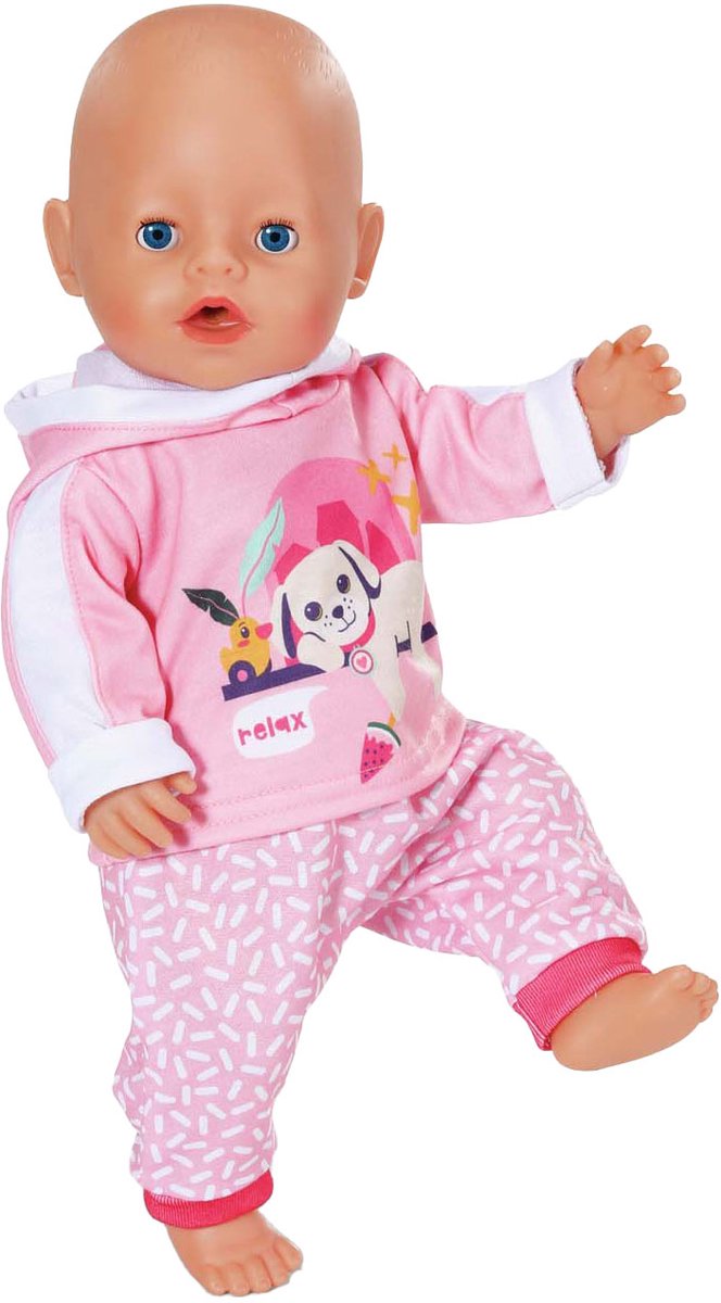 ZAPF BABY born - Joggingpak roze 43cm