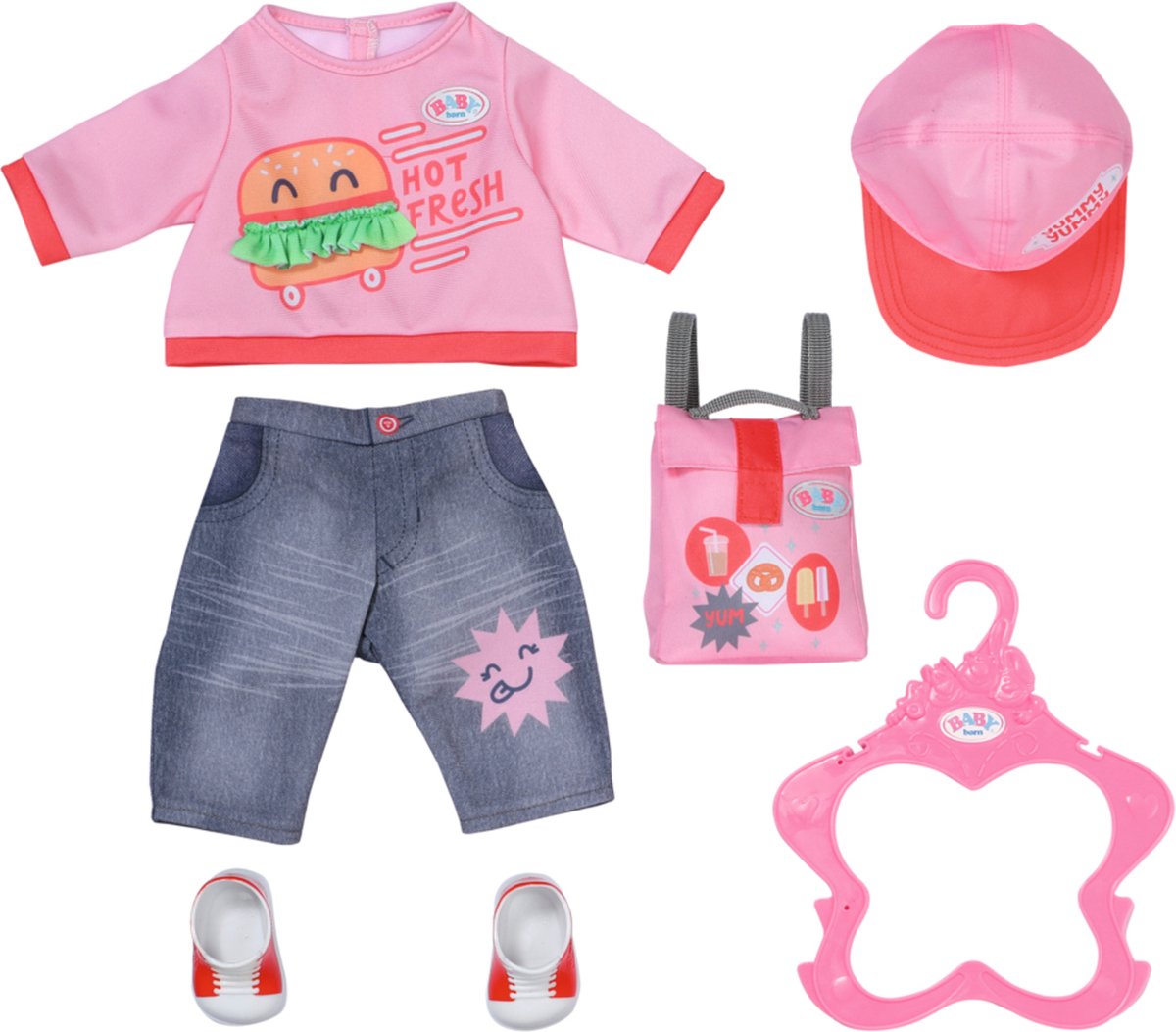 ZAPF BABY born - Snack shop outfit 43cm
