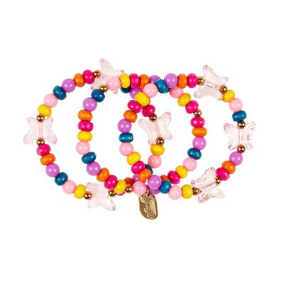 SOUZA Deva armband vlinder - paars