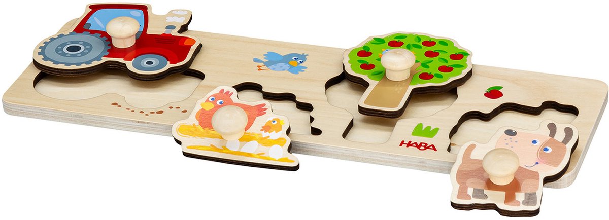 HABA Inlegpuzzel - Boerderij