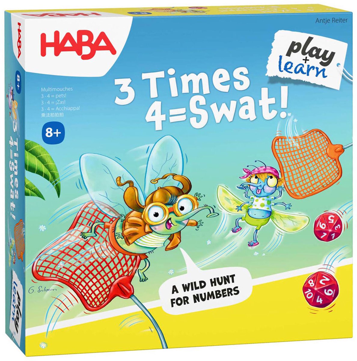 HABA Spel - 3 keer 4 = SWAt!