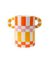 QUE RICO Ricardo vaas / wijnhouder - squares & stripes