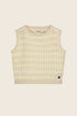 FLO G Top crochet ELORA - butter yellow- 116
