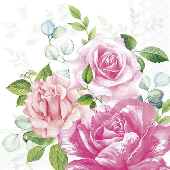IHR Lunchservet 33x33cm - Rozen 1038490