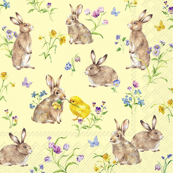 IHR Lunchservet 33x33cm - Easter friends 1066370