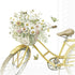 IHR Lunchservet 33x33cm - Flower bike 1068100