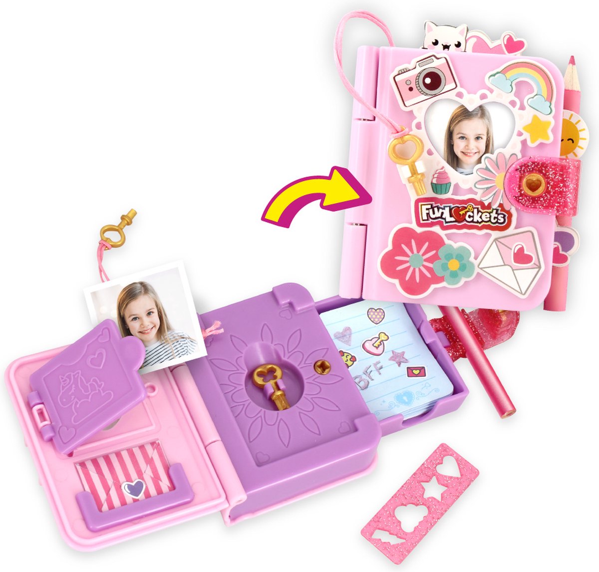 JUMBO Secret mini journal
