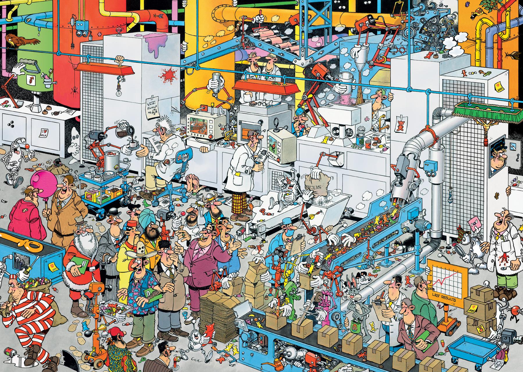 JUMBO Puzzel 500st.- JvH candy factory