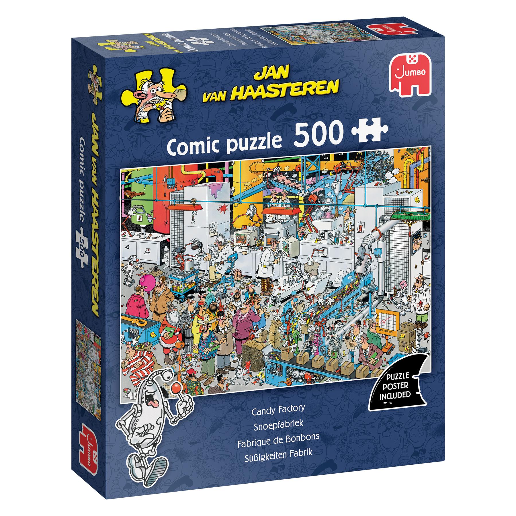 JUMBO Puzzel 500st.- JvH candy factory