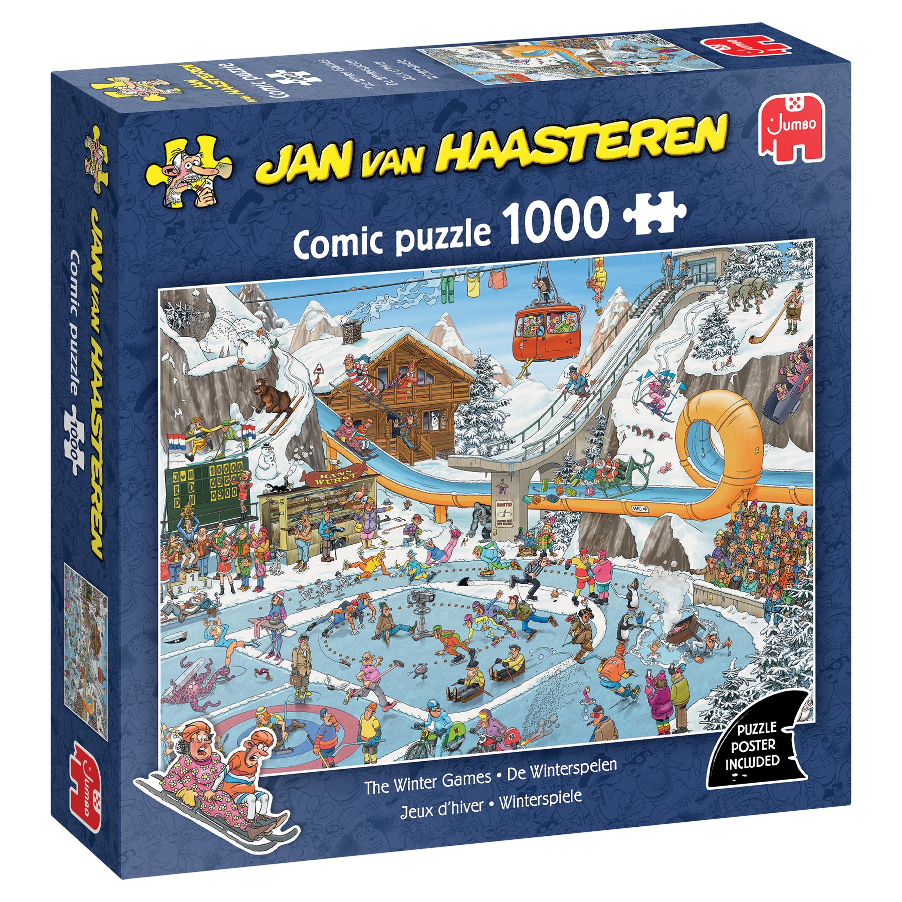 JUMBO Puzzel 1000st.- JvH the winter games