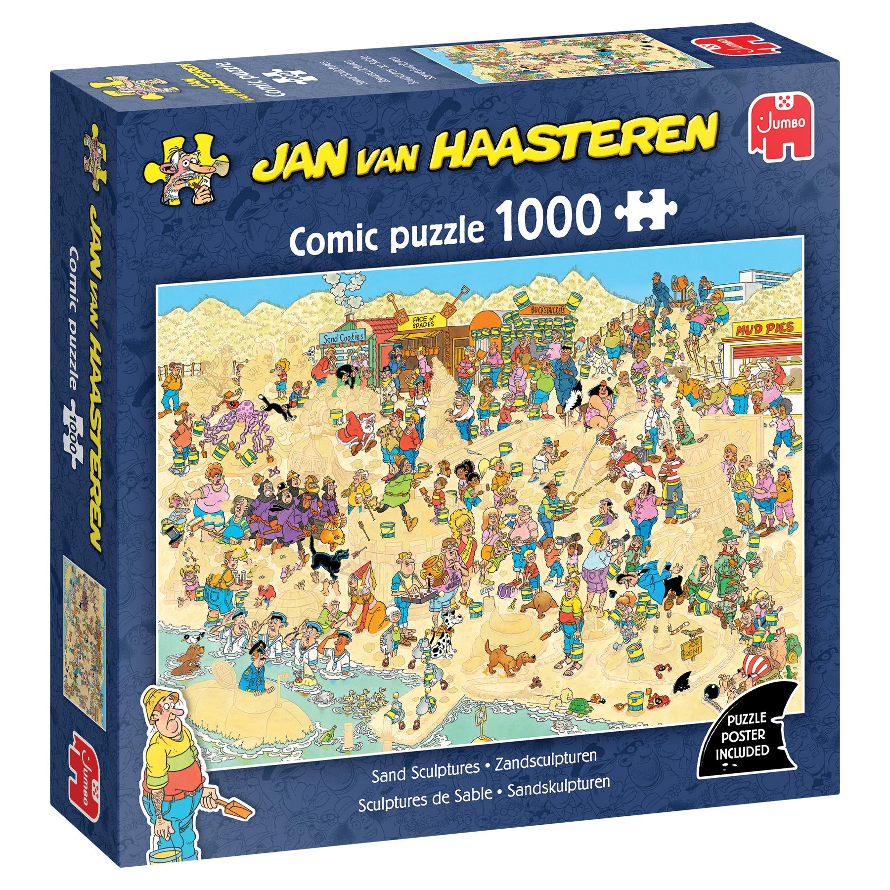 JUMBO Puzzel 1000st.- JvH sand sculpture