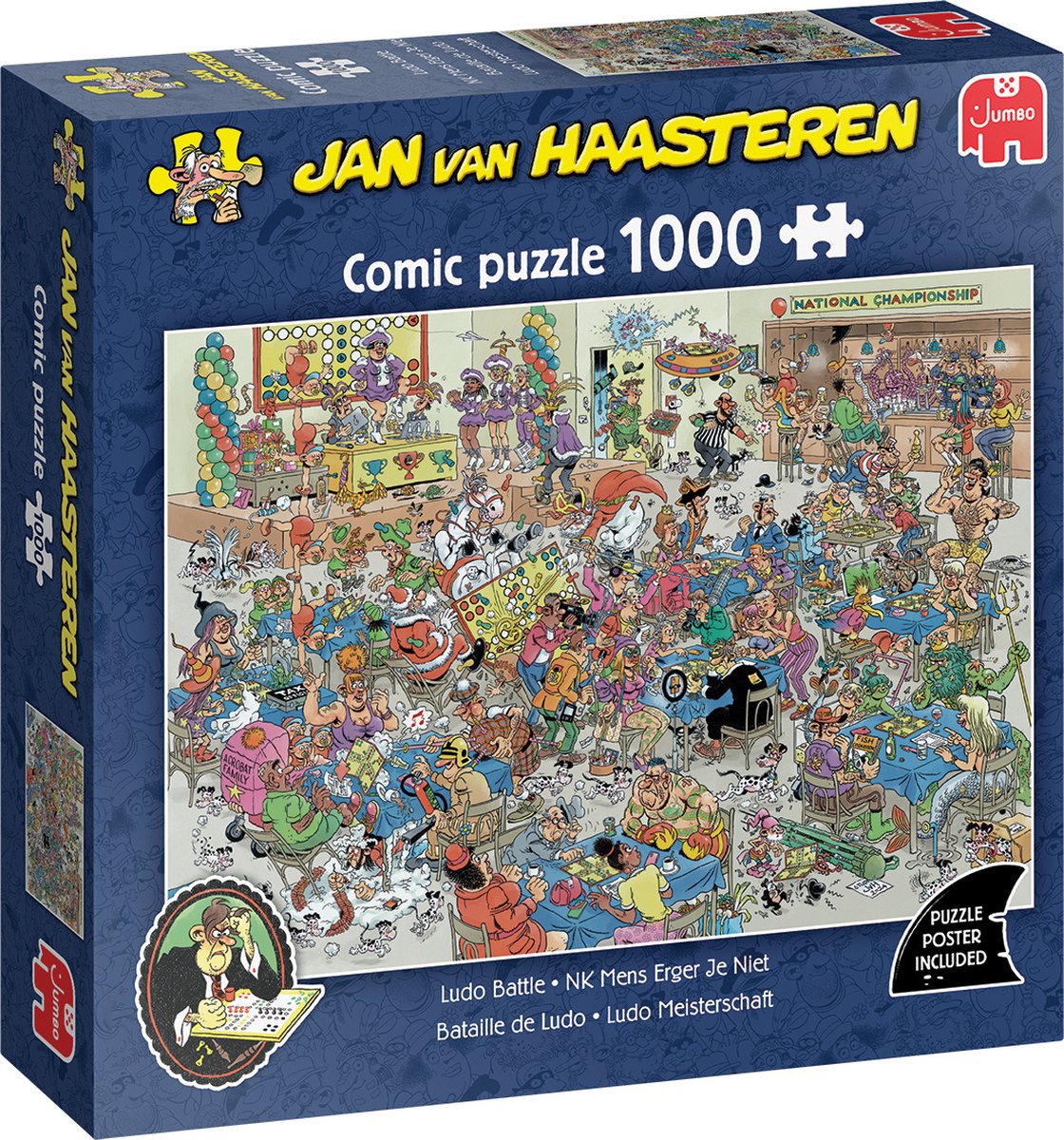 JUMBO Puzzel 1000st.- JvH Ludo battle