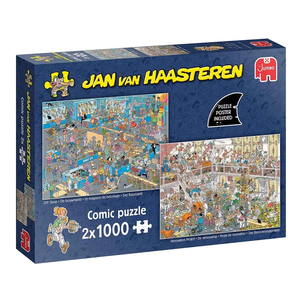JUMBO Puzzel 2x1000st.- JvH renovation project & DIY shop