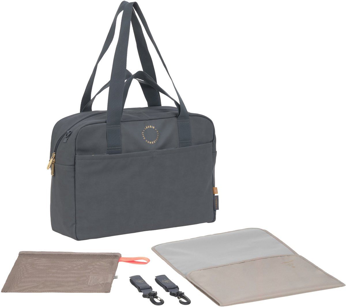 LASSIG Everyday tas - antraciet