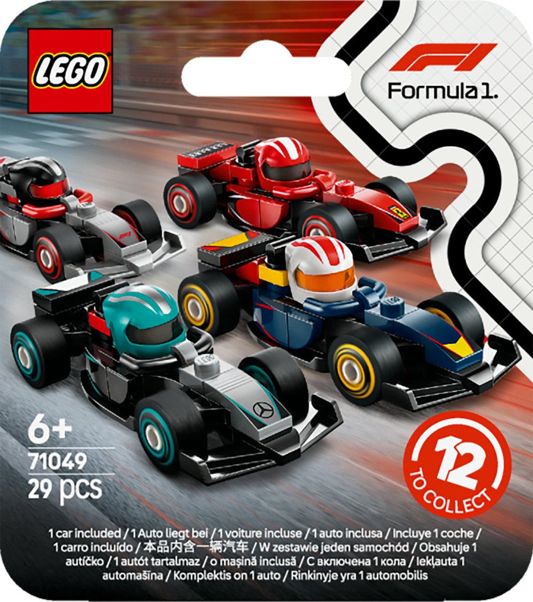 LEGO Speed 71049 F1 raceauto's