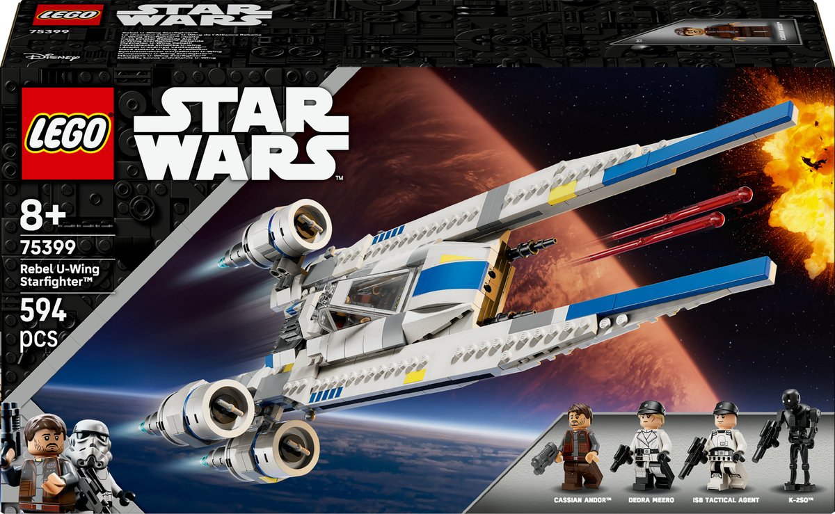LEGO Star Wars 75399 Rebel U-Wing Starfighter