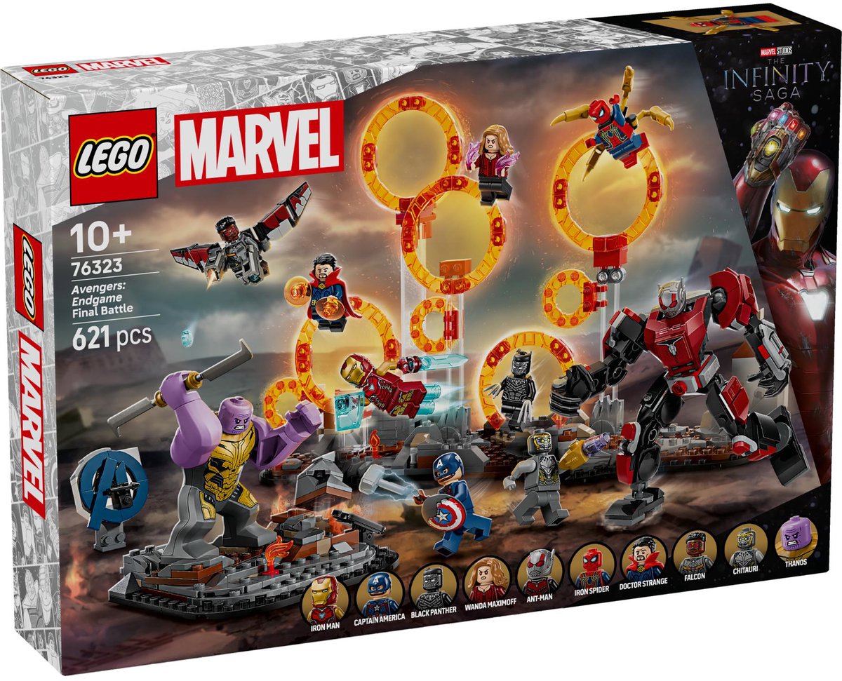 LEGO MARVEL 76323 Avengers Endgame eindstrijd