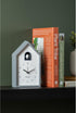 KARLSSON Modern Cuckoo wekker - muis grijs