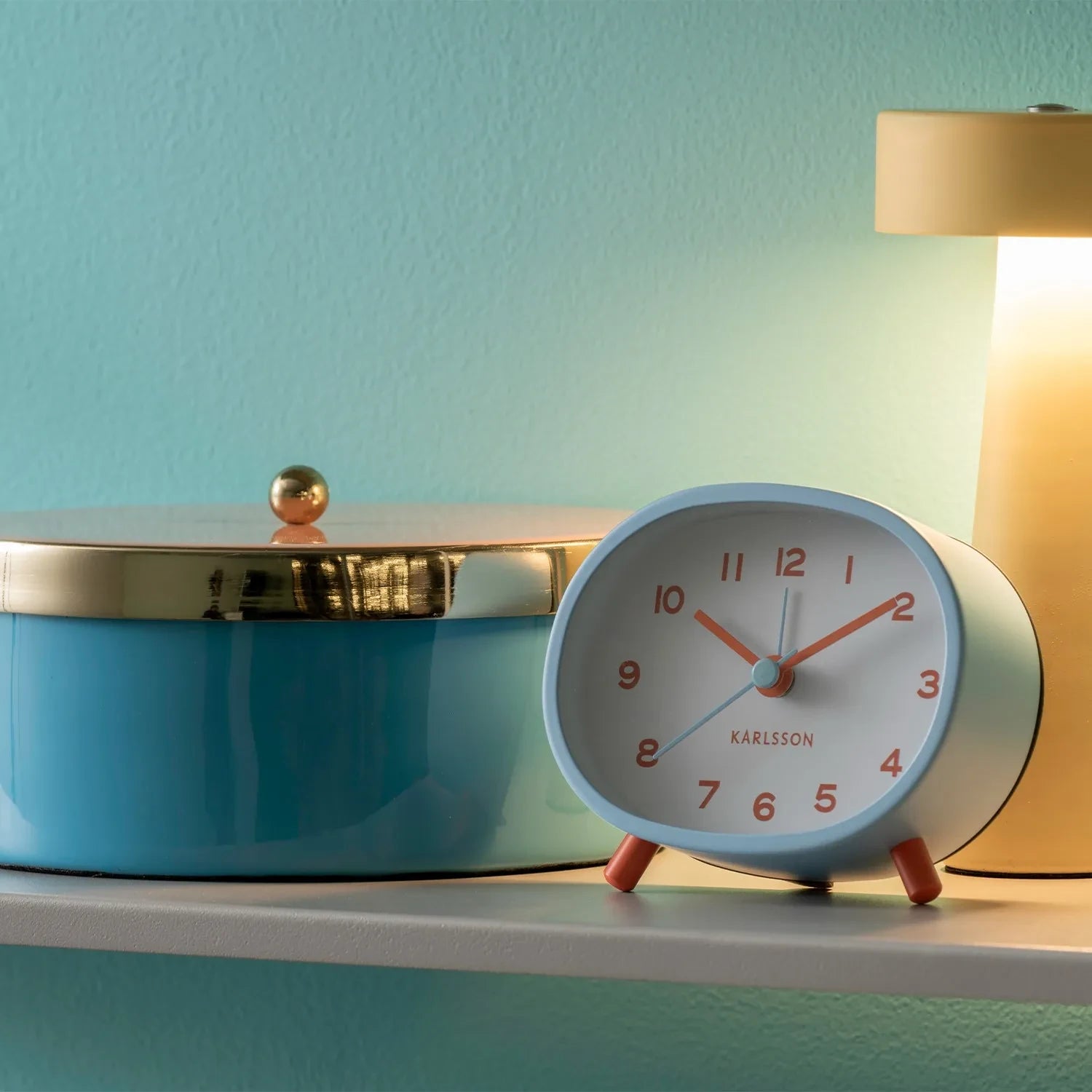 KARLSSON Cheeky ovaal - zachtblauw