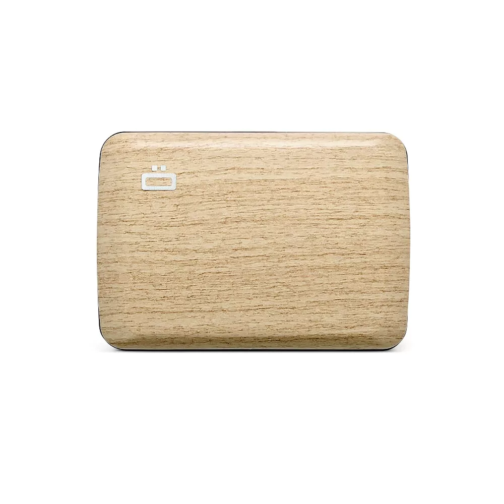 OGON DESIGN Kaarthouder Oslo bamboo - RFID - voor 10 kaarten