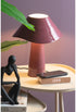 KARLSSON Retro flat LED wekker - wit