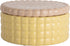 LEITMOTIV Opbergpot koekjesdoos - zacht geel - Large