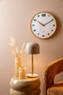 Present Time Vaas vogel op tak - zacht geel - Smal