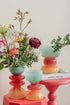 Present Time Summer Vibes vaas glas breed - multi color