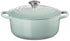 LE CREUSET braad-/ stoofpan rond 24cm - signature sea salt