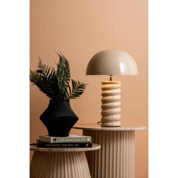 Present Time Twisted rib vaas - zwart