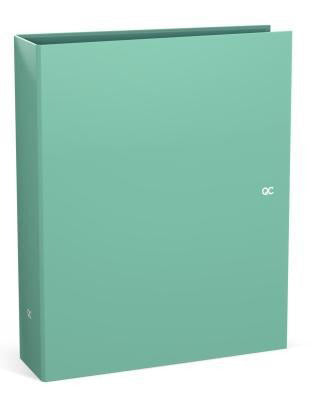 QC COLOUR Brede ringmap 8cm - Spearmint