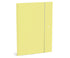 QC COLOUR Elastomap folio A4 - Mellow Yellow