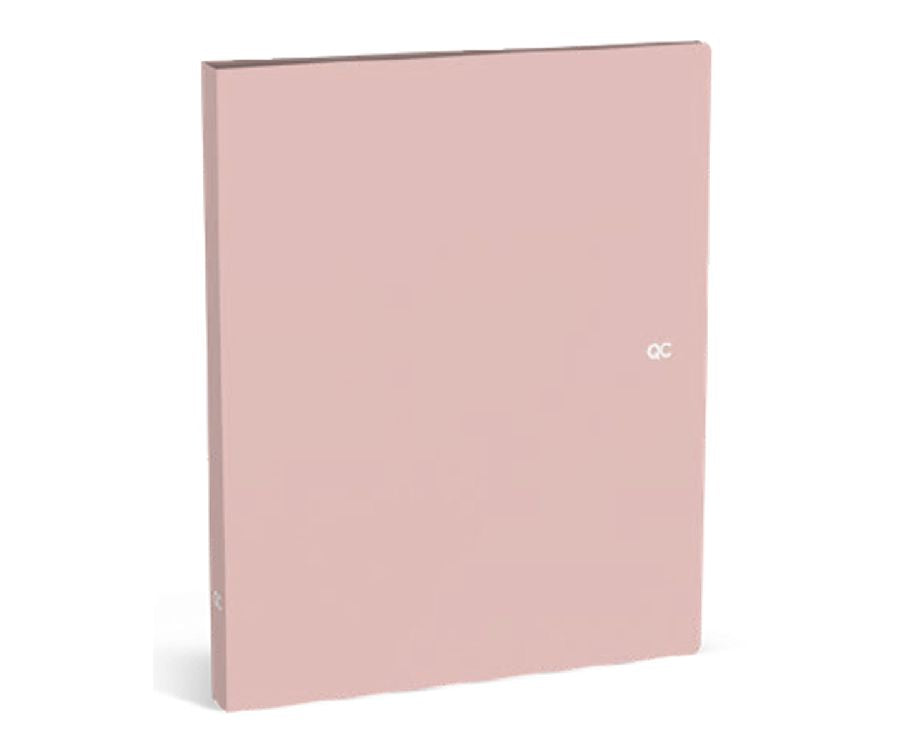QC COLOUR Ringmap A4 mini PP 2R - Blush Pink