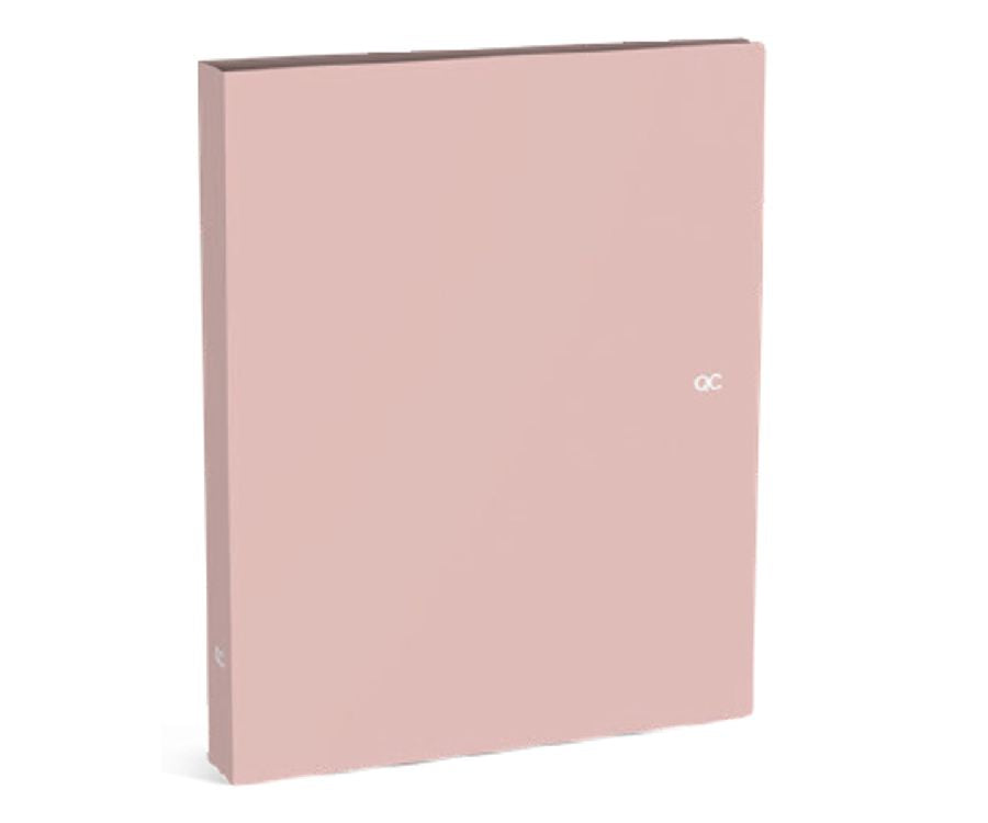 QC COLOUR Ringmap A4 PP 2R - Blush Pink